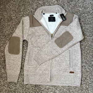 Buffalo David Bitton Mens, Large Sweater , Beige, NWT